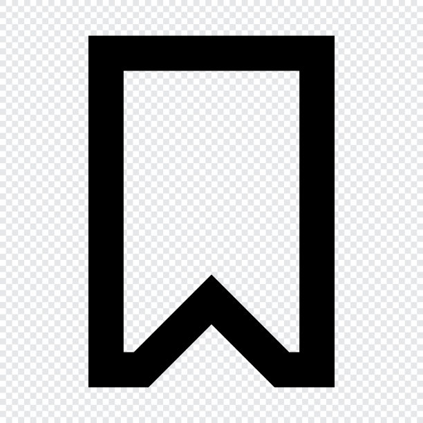 书签图标。适合网站UI设计图片下载