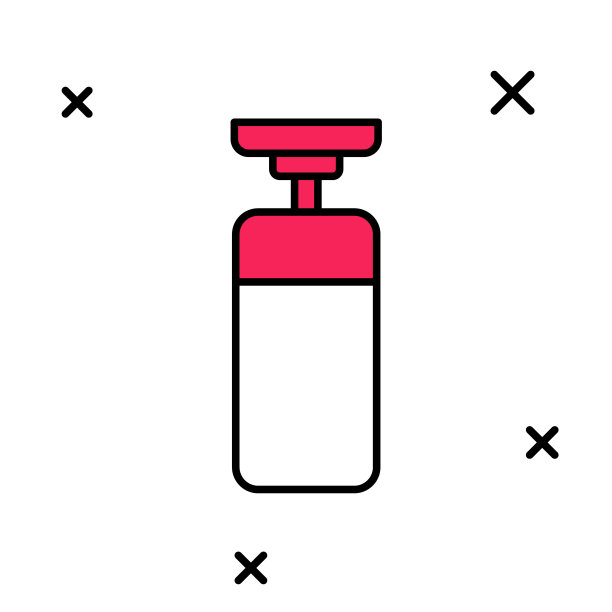 填充轮廓沙袋图标孤立的白色背景。向量图片下载