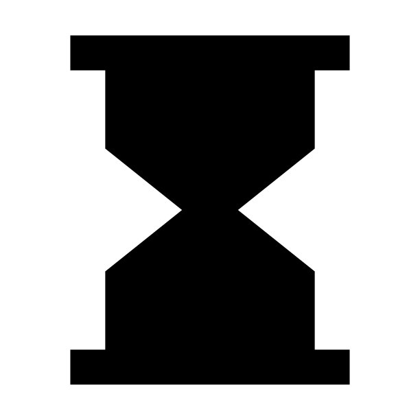 沙漏图标。适合网站UI设计图片下载