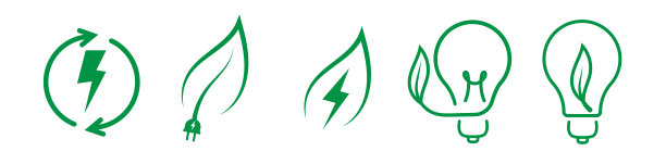 绿色能源生态可再生图标标志图片下载