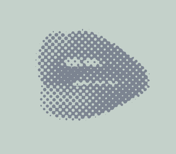 半色调模式女性嘴唇与感官的表达图片下载