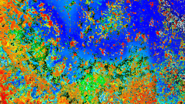 多色数字宇宙微波背景图图片下载