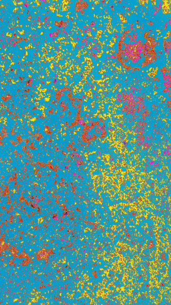 数字细胞自动机和宇宙微波背景图图片下载