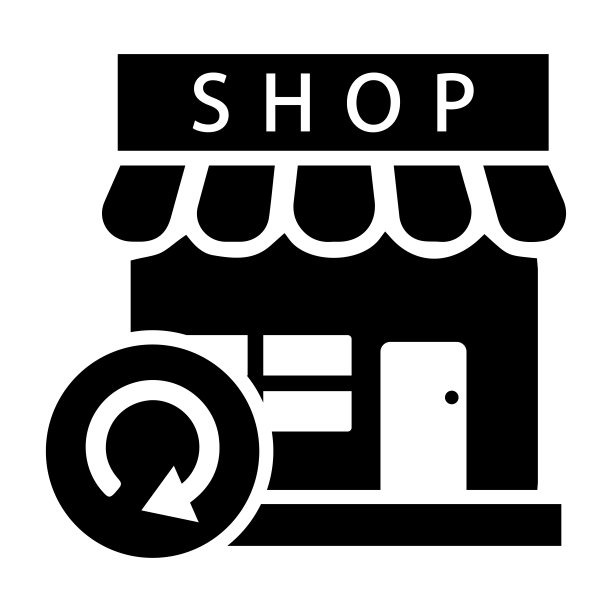 更新商店、店铺、购物图标图片下载