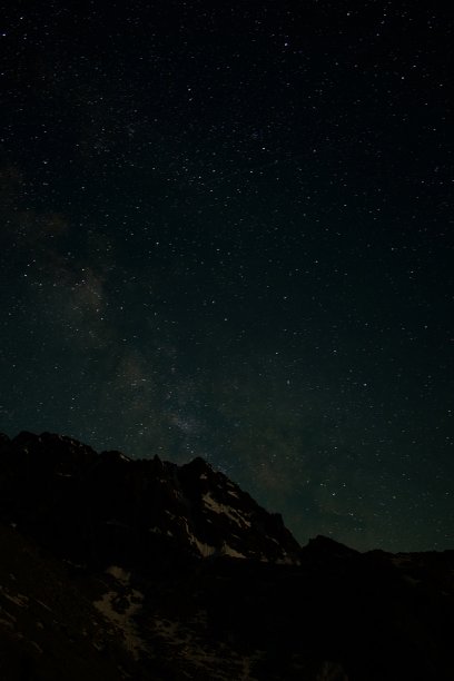 星星与阿尔卑斯山2图片下载