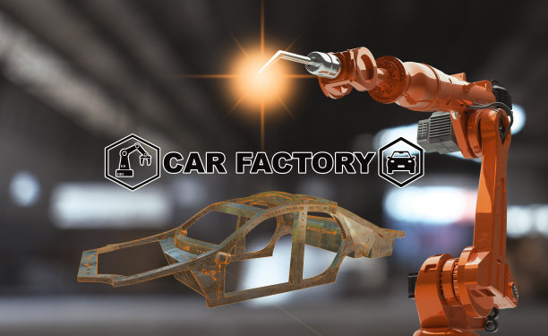 手臂机器人人工智能制造汽车产品制造业技术服务维修未来仓库机械未来技术汽车修理和生产图片下载