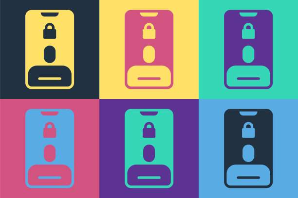 在彩色背景上孤立的手机来电图标。朋友的电话。向量图片下载