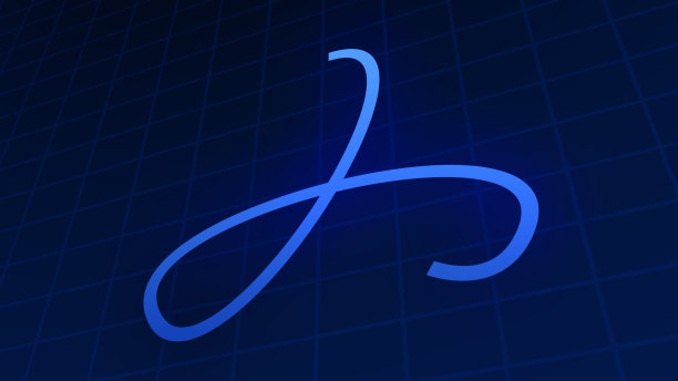 现代时尚的未来主义标志揭示动画;图片下载