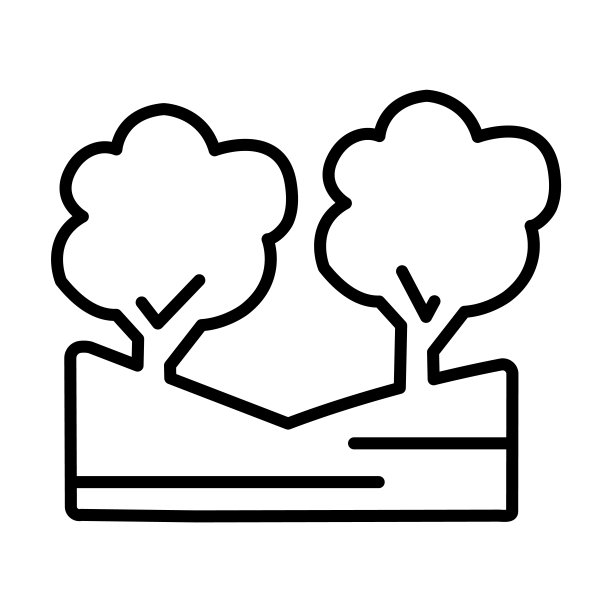 景观图标。薄线性景观轮廓图标孤立在白色背景。直线矢量景观标志，网页和移动的符号。图片下载