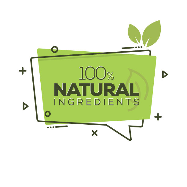 天然成分的徽章图片下载