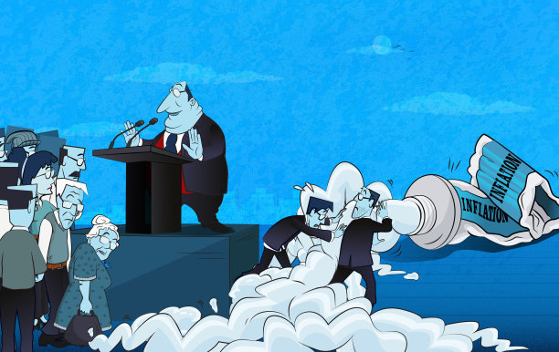 通货膨胀就像牙膏图片下载