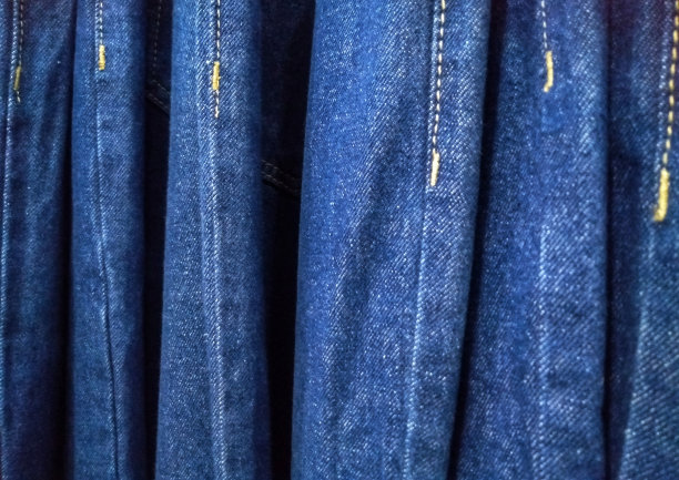 近距离，纹理排牛仔牛仔裤。图片下载