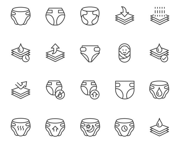 尿布图标设置图片下载