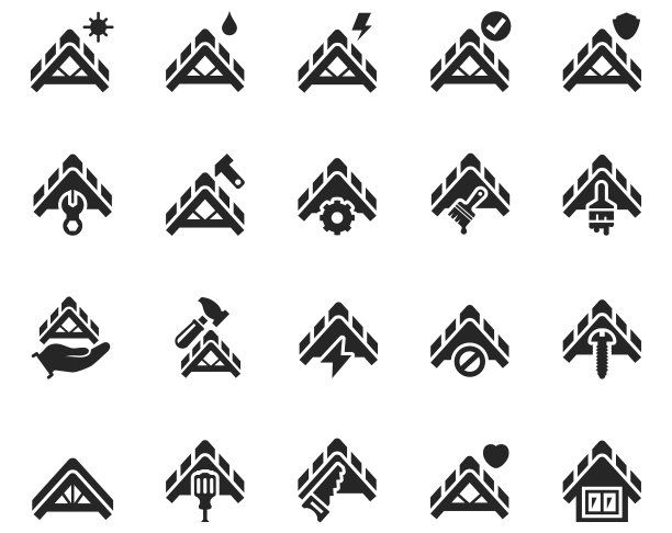 屋顶图标设置图片下载