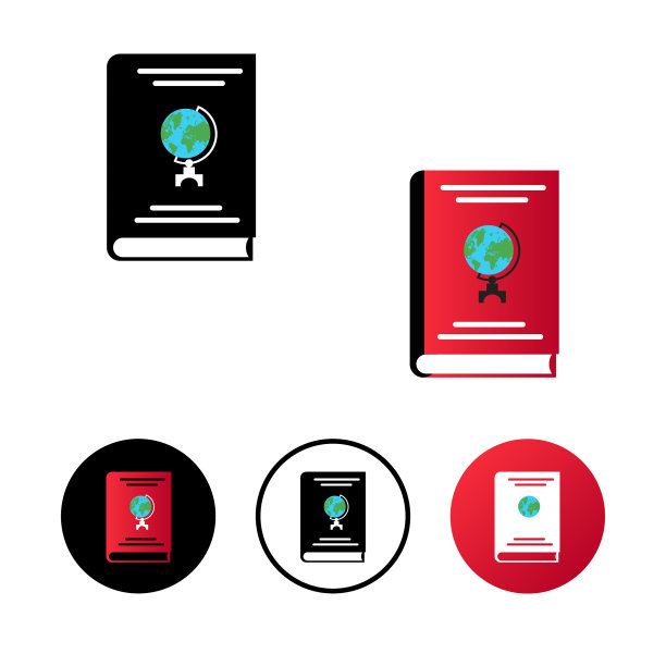 摘要科学地理图标插图图片下载