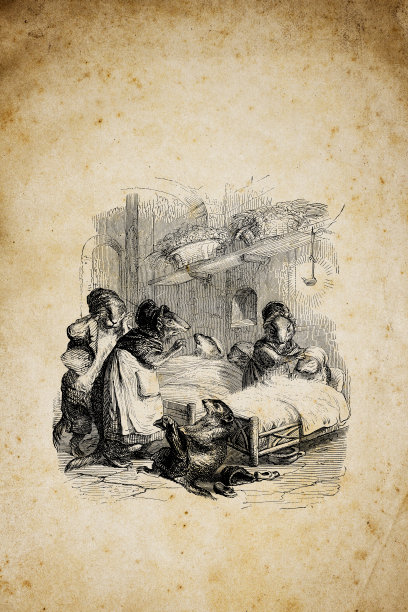 人性化动物插图:仓鼠图片下载