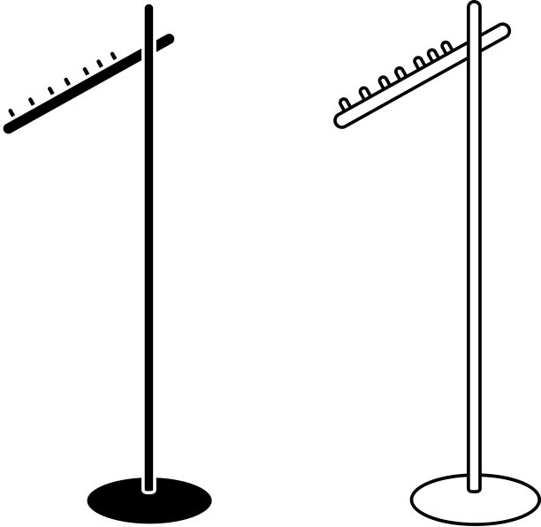 极吊架轮廓图片下载
