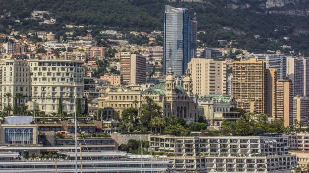 从蒙特卡罗街头拍摄图片下载
