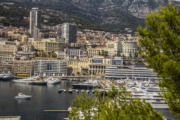 从蒙特卡罗街头拍摄图片下载