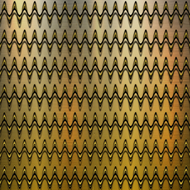 金色和银色的背景与曲线线图片下载