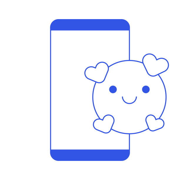 带有表情符号的智能手机图片下载