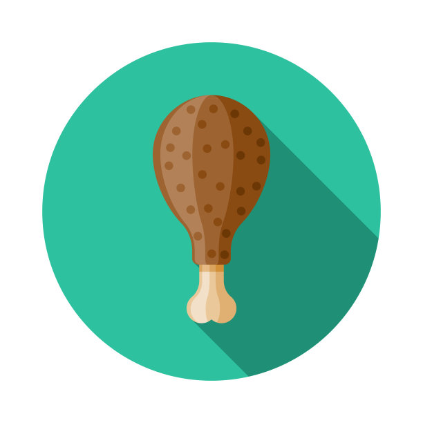 鸡Tod炸鸡泰国食品图标图片下载