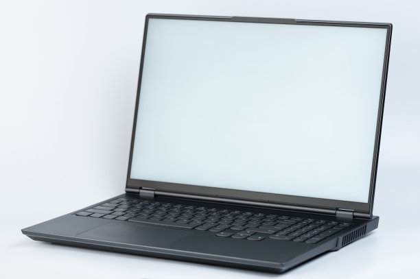 打开现代笔记本电脑等距视图图片下载