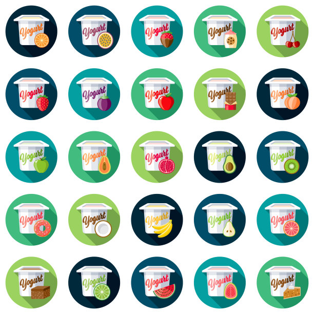 酸奶口味图标设置图片下载