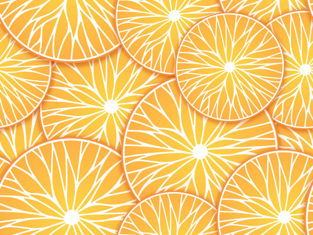 无缝橙夏季柑橘背景图片下载