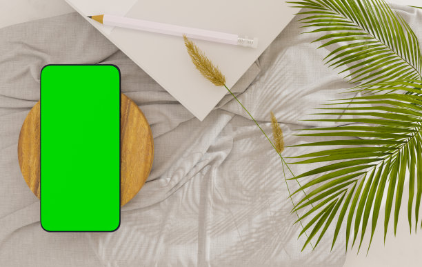 智能手机模拟干净的背景图片下载