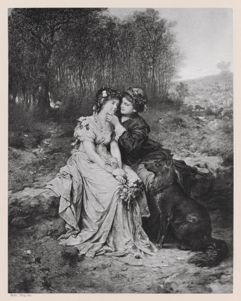 威廉·莎士比亚的《冬天的故事》，出版于1886年图片下载