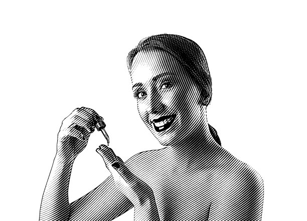 女人和精油图片下载