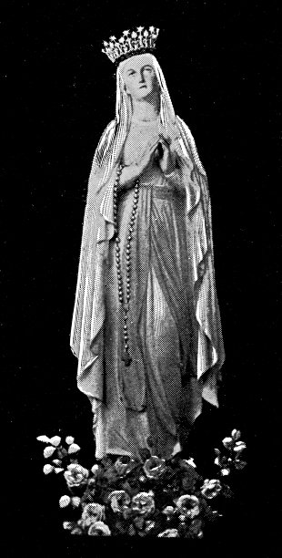 法国卢尔德的卢尔德圣母，19世纪图片下载