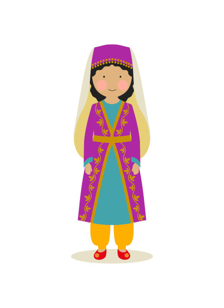 土耳其女性民族服装图片下载