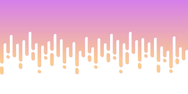 抽象圆角线-半色调过渡-粉色无缝背景图片下载