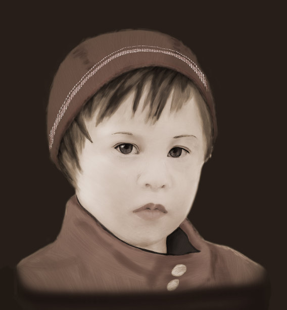 一个十岁左右有特殊需要的女孩图片下载