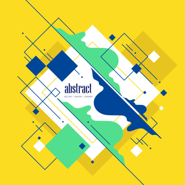 正方形背景抽象正方形，几何最小模板图片下载