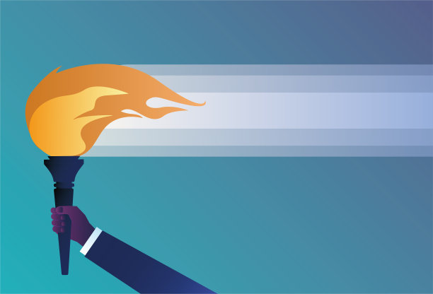 举起火炬跑图片下载