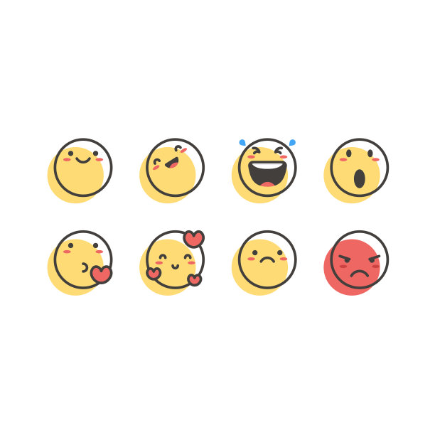 表情符号必不可少的集合图片下载