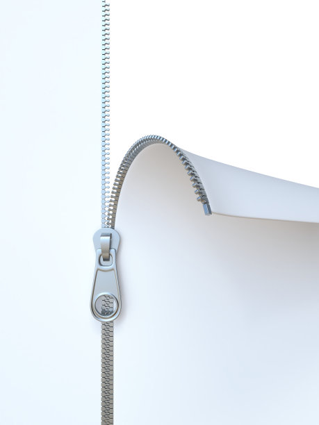 拉链一侧打开3D图片下载