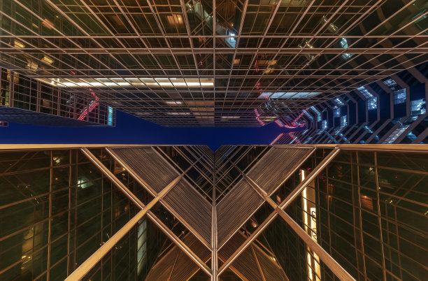 现代建筑的外观。建筑抽象背景图片下载