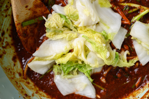 韩国菜，泡菜白菜碗，自制发酵小菜图片下载