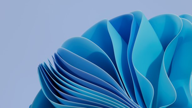 数字化转型抽象流动的波浪彩色线条增长领导力图片下载