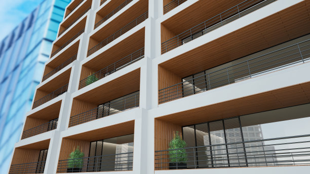 现代住宅建筑外观图片下载