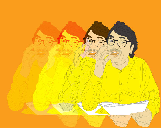 吃饼干的男人，图片下载