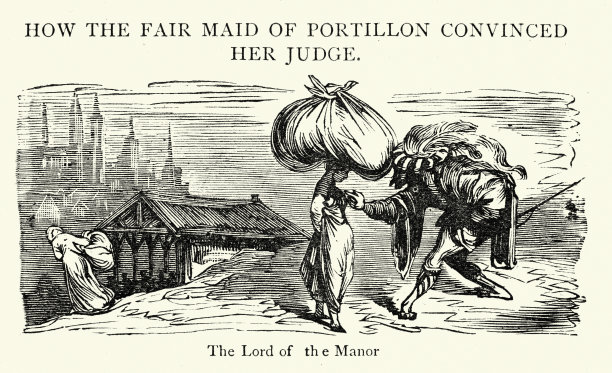 《波蒂永的美丽少女》，《庄园主》，《夸夸其谈的伯爵》，巴尔扎克先生的滑稽故事图片下载