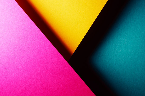 彩色条纹几何抽象背景图片下载