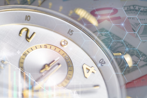 经典计时腕表近景。观念积累财富。图片下载