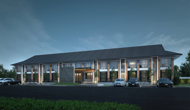 模型式房屋，外墙绘画，渲染，度假屋，住宅图片下载