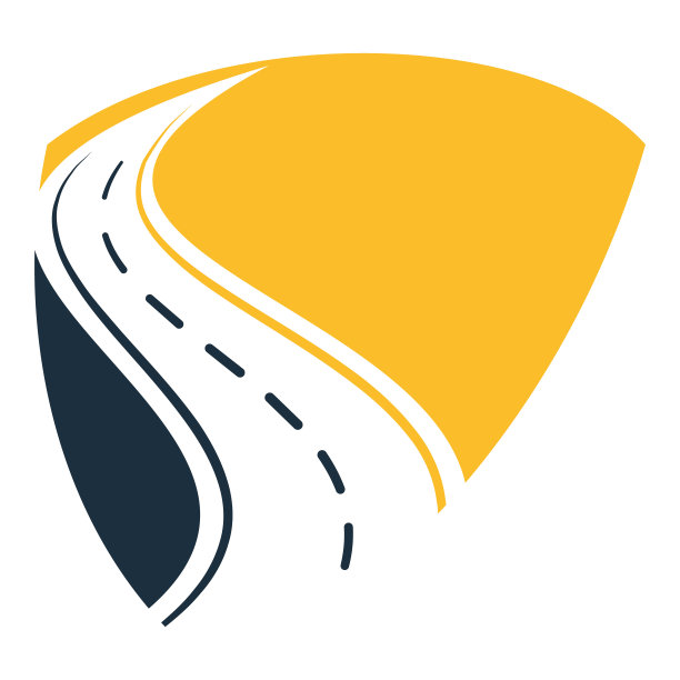 创意公路之旅标志设计图片下载